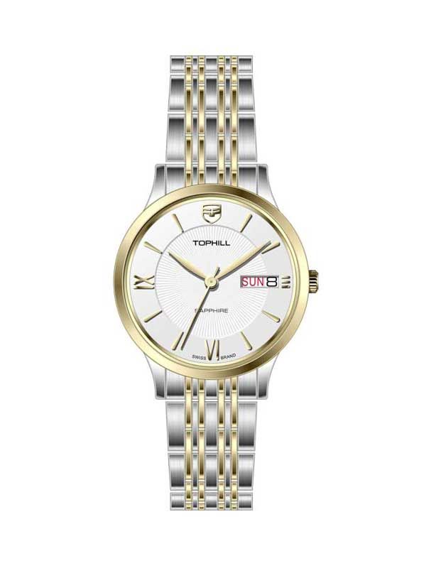  ĐỒNG HỒ TOPHILL TA050L.S6692 Nữ Máy Quartz(pin) Kính sapphire Size 30mm 5ATM 