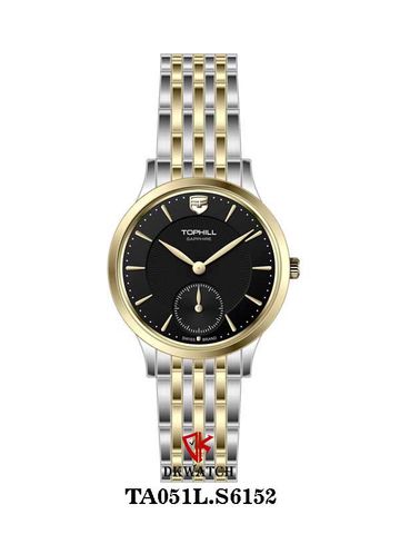 ĐỒNG HỒ TOPHILL TA051L.S6152 Nữ Máy Quartz(pin) Kính sapphire Size 30mm 5ATM