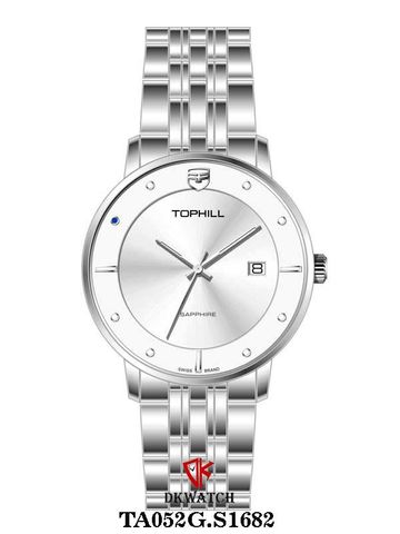 ĐỒNG HỒ TOPHILL TA052G.S1682 Nam Máy Quartz(pin) Kính sapphire Size 40mm 5ATM