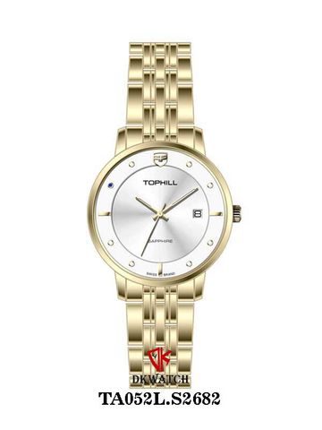 ĐỒNG HỒ TOPHILL TA052L.S2682 Nữ Máy Quartz(pin) Kính sapphire Size 30mm 5ATM