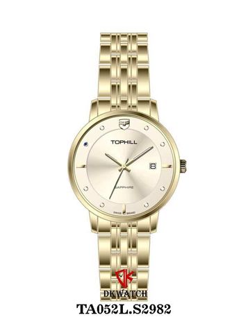 ĐỒNG HỒ TOPHILL TA052L.S2982 Nữ Máy Quartz(pin) Kính sapphire Size 30mm 5ATM