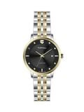 ĐỒNG HỒ TOPHILL TA052L.S6182 Nữ Máy Quartz(pin) Kính sapphire Size 30mm 5ATM