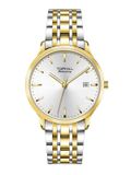 ĐỒNG HỒ TOPHILL TA055G.S2652 Nam máy quartz kính sapphire size 39mm 3ATM