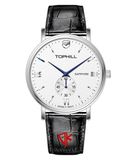 ĐỒNG HỒ TOPHILL TA057G.PB1297 Nam máy quartz kính sapphire size 38mm 3ATM