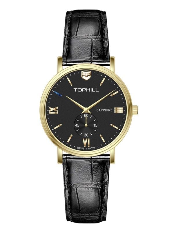  ĐỒNG HỒ TOPHILL TA057L.PB2197 Nữ máy quartz kính sapphire size 28mm 3ATM 