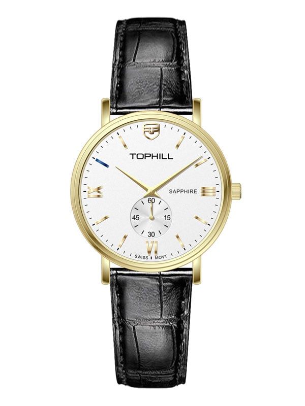  ĐỒNG HỒ TOPHILL TA057L.PB6297 Nữ máy quartz kính sapphire size 28mm 3ATM 