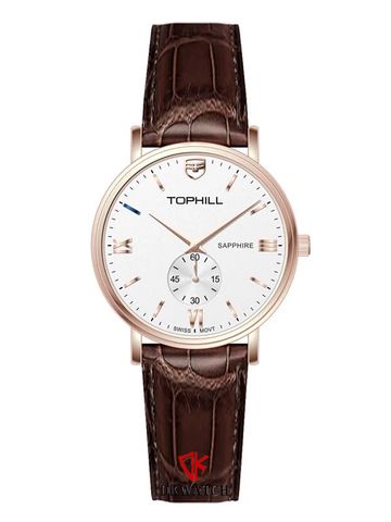 ĐỒNG HỒ TOPHILL TA057L.PZ3297 Nữ máy quartz kính sapphire size 38mm 3ATM