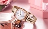 ĐỒNG HỒ TOPHILL TE032L.M3288 Nữ dây Thép 316L máy Automatic kính Sapphire Size 31mm 5ATM