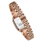 ĐỒNG HỒ TOPHILL TE051L.S3837 Nữ dây và vỏ Thép 316L máy Quartz kính Sapphire Size 19x25mm 3ATM