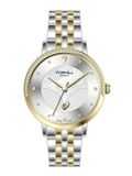 ĐỒNG HỒ TOPHILL TE062L.M6687 Nữ Máy quartz(pin) Dây thép 316L Kính sapphire 3ATM 