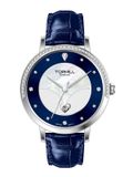 ĐỒNG HỒ TOPHILL TE062L.ML1387 Nữ Máy quartz(pin) Dây da Kính sapphire 3ATM
