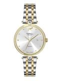 ĐỒNG HỒ TOPHILL TE063L.M6657 Nữ Máy quartz(pin) Dây thép 316L Kính sapphire 5ATM