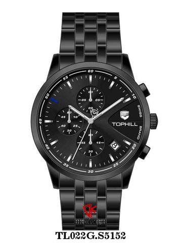 ĐỒNG HỒ TOPHILL TL022G.S5152 Nam Máy Quartz(pin) Kính sapphire Size 42mm 5ATM