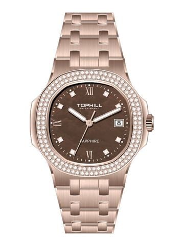ĐỒNG HỒ TOPHILL TL029L.M3862 Nữ máy quartz kính sapphire Size 34cm 5ATM