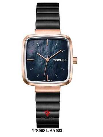 ĐỒNG HỒ TOPHILL TS008L.SA052 Nữ - Dây thép 316L - Máy Quartz (pin) -  Kính Sapphire