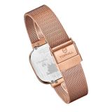  ĐỒNG HỒ TOPHILL TS018L.S3232 Nữ Dây lưới Máy Quartz  Kính Sapphire Size 27x27mm 3ATM 