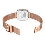  ĐỒNG HỒ TOPHILL TS018L.S3232 Nữ Dây lưới Máy Quartz  Kính Sapphire Size 27x27mm 3ATM 