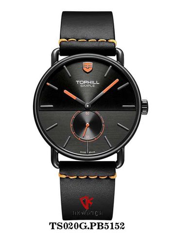 ĐỒNG HỒ TOPHILL TS020G.PB5152 Nam Máy Quartz(pin) Kính sapphire Size 39mm 5ATM