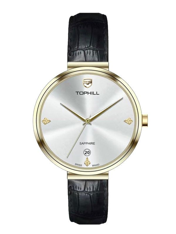  ĐỒNG HỒ TOPHILL TS028L.P2652 Nữ Máy quartz Kính sapphire Size 30mm 3ATM 