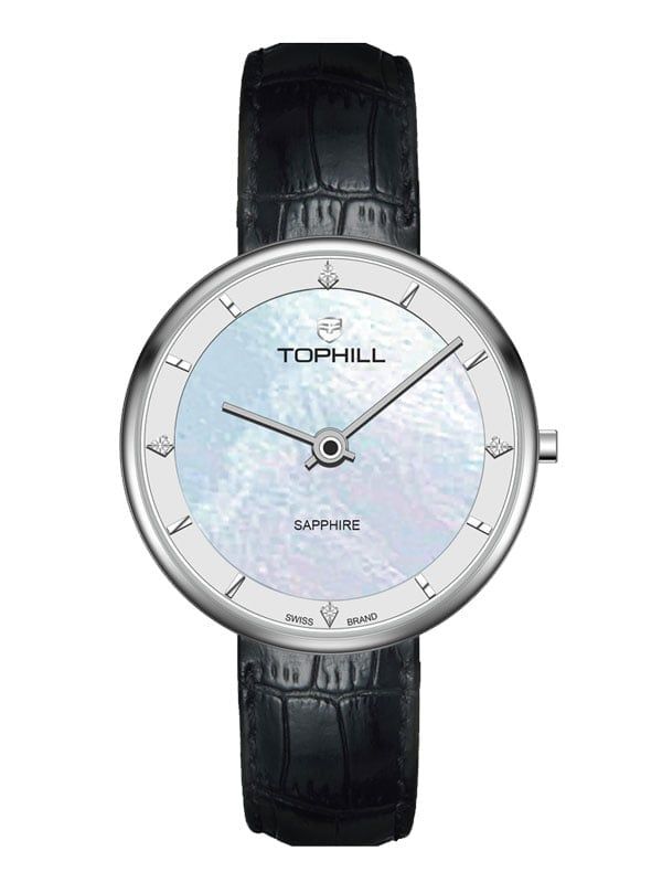  ĐỒNG HỒ TOPHILL TS029L.P1252 Nữ Máy quartz Kính sapphire Size 28mm 3ATM 