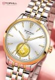  ĐỒNG HỒ TOPHILL TU012G.S6658 Nam Kính Sapphire Size 40,5mm 5ATM 