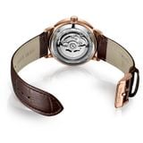 ĐỒNG HỒ TOPHILL TW061G.PZ3258 Nam dây Da máy Automatic kính Sapphire Size 42mm 5ATM