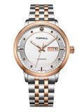 ĐỒNG HỒ TOPHILL TW072G.S7688 Nam dây Thép 316L máy Automatic kính Sapphire Size 41mm 5ATM