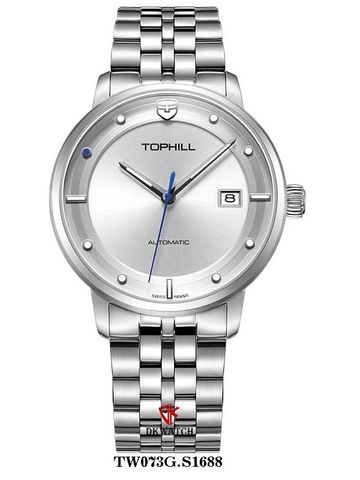 ĐỒNG HỒ TOPHILL TW073G.S1688 Nam, dây và vỏ Thép 316L, máy Automatic, kính Sapphire, chịu nước 5ATM