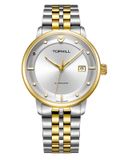  ĐỒNG HỒ TOPHILL TW073G.S6688 Nam dây Thép 316L máy Automatic kính Sapphire Size 41mm 5ATM 