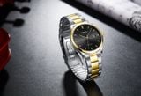 ĐỒNG HỒ TOPHILL TW077G.S6152 Nam dây Thép 316L máy Quartz kính Sapphire Size 40mm 3ATM