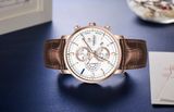  ĐỒNG HỒ TOPHILL TW082G.PZ3252 Nam Máy Quartz(pin) Kính sapphire Size 41mm 5ATM 