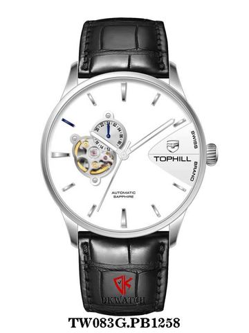 ĐỒNG HỒ TOPHILL TW083G.PB1258 Nam Máy Automatic Kính sapphire Size 40mm 5ATM