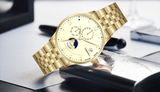 ĐỒNG HỒ TOPHILL TW085G.S2962 Nam Máy Quartz(pin) Kính sapphire Size 40mm 5ATM