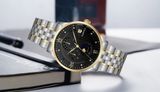 ĐỒNG HỒ TOPHILL TW085G.S6162 Nam máy quartz kính sapphire size 40mm