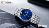 ĐỒNG HỒ TOPHILL TW087G.S1358 Nam máy automatic kính sapphire size 42mm 5ATM