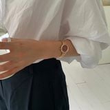 ĐỒNG HỒ TOPHILL TH003L.S3732 Nữ máy quartz kính sapphire size 28mm 5ATM