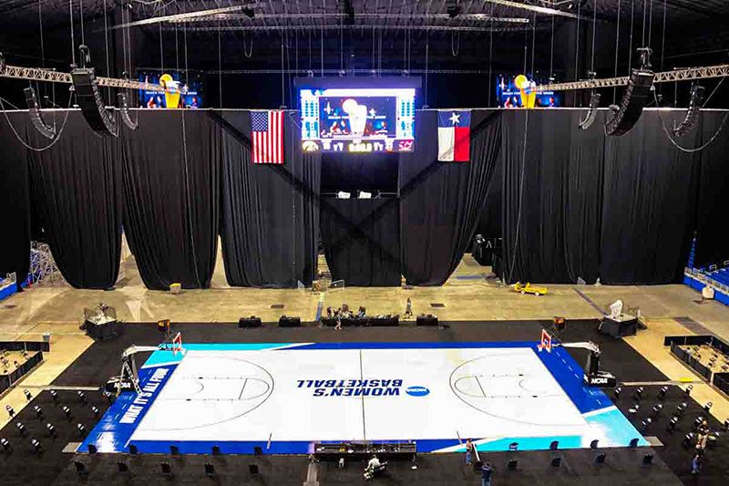  Màn Hình Led Sân Bóng Rổ 