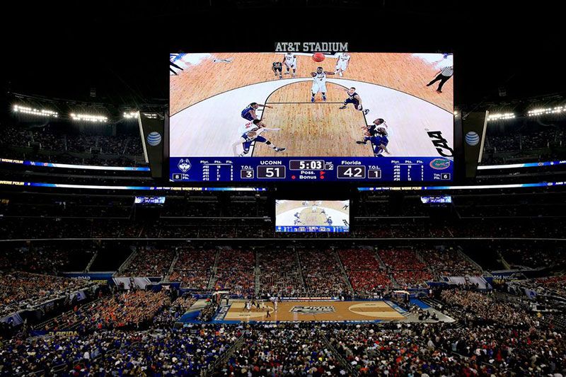  Màn Hình Led Sân Bóng Rổ 