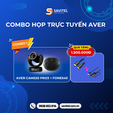  Combo Họp Trực Tuyến AVer – Nhận Ngay Quà Xịn Mừng Đại Lễ 