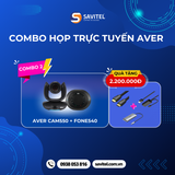  Combo Họp Trực Tuyến AVer – Nhận Ngay Quà Xịn Mừng Đại Lễ 