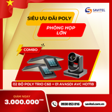  Ưu Đãi Đặc Biệt Poly Trio C60 & Micro Mở Rộng Cho Phòng Họp Chuyên Nghiệp 