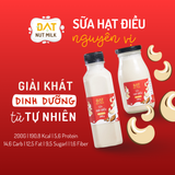 Sữa hạt điều nguyên vị