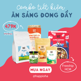 SET ĂN SÁNG ĐONG ĐẦY - HAPPI OHA - Bữa Sáng Lành Mạnh, Dinh Dưỡng