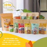 SET SNACK 35 KHẨU PHẦN S35 - ĂN VẶT ĂN XẾ HEALTHY HAPPI OHA