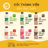 Gói thành viên sữa hạt tươi