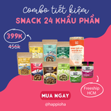 Bộ Snack S24 HAPPI OHA - 24 khẩu phần ăn vặt lành mạnh