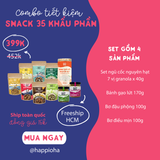 Bộ Snack S24 HAPPI OHA - 24 khẩu phần ăn vặt lành mạnh