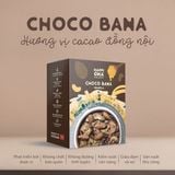 Ngũ Cốc Ăn Sáng/Ăn Kiêng Không Đường Tinh Luyện Vị Cacao Chuối - Granola Choco Bana (BIG SIZE)