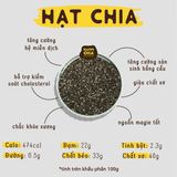 Organic Chia Seeds Hạt Chia Hữu Cơ HAPPI OHA Hỗ Trợ Giảm Cân, Ăn Kiêng