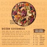 Ngũ Cốc Ăn Sáng/Ăn Kiêng Không Đường Tinh Luyện Vị 12 Loại Hạt Trái - Granola Dozen Goodness HAPPI OHA